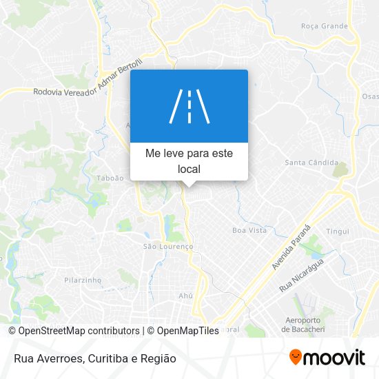 Rua Averroes mapa