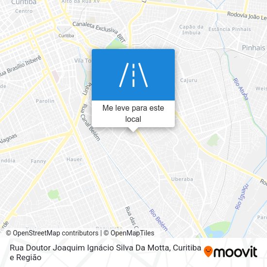 Rua Doutor Joaquim Ignácio Silva Da Motta mapa