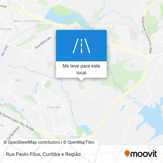 Rua Paulo Filus mapa
