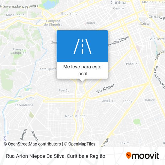 Rua Arion Niepce Da Silva mapa