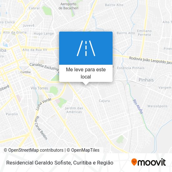 Residencial Geraldo Sofiste mapa