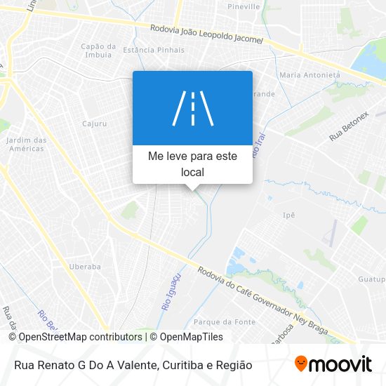 Rua Renato G Do A Valente mapa