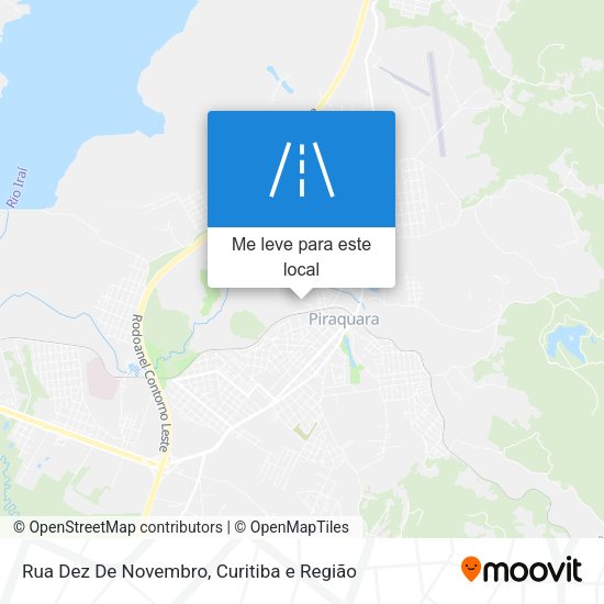 Rua Dez De Novembro mapa