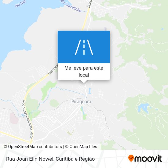 Rua Joan Elln Nowel mapa