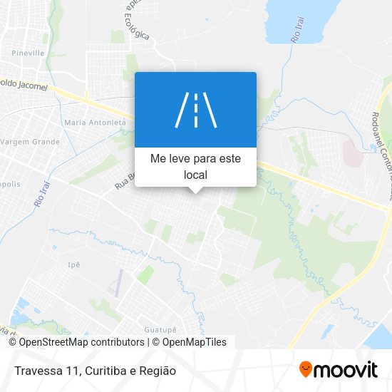 Travessa 11 mapa