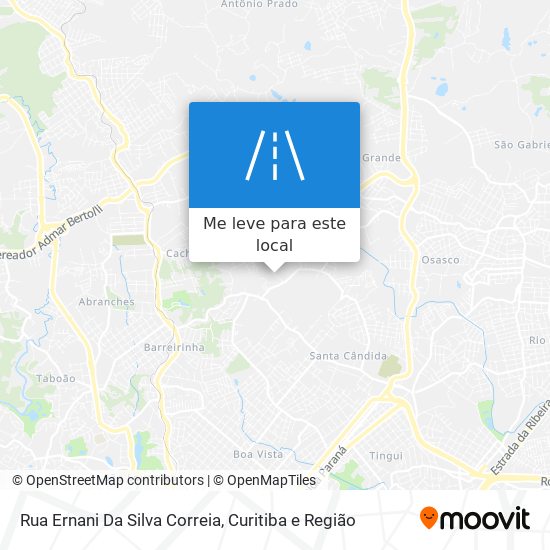 Rua Ernani Da Silva Correia mapa