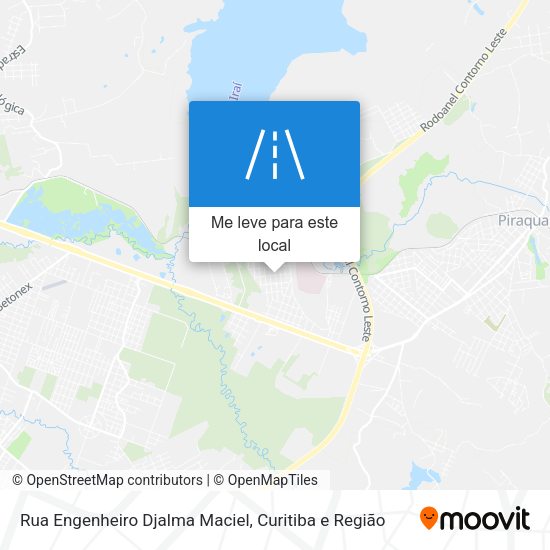 Rua Engenheiro Djalma Maciel mapa