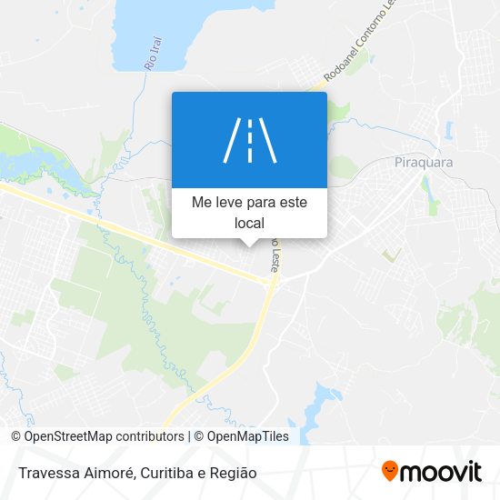 Travessa Aimoré mapa