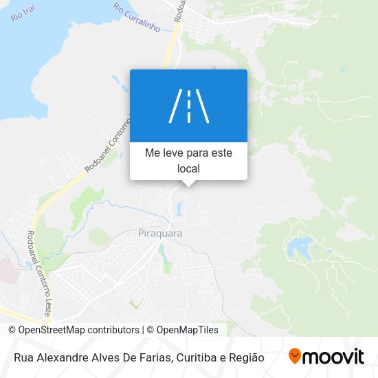 Rua Alexandre Alves De Farias mapa