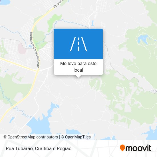 Rua Tubarão mapa