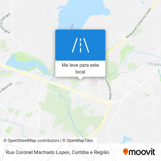 Rua Coronel Machado Lopes mapa