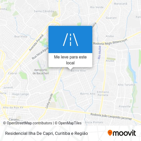 Residencial Ilha De Capri mapa