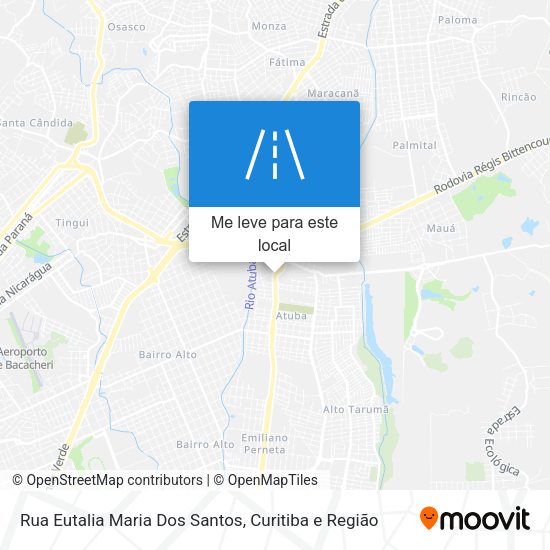 Rua Eutalia Maria Dos Santos mapa