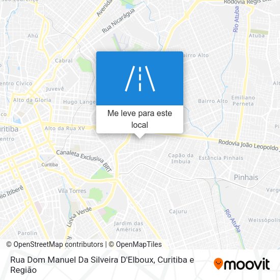 Rua Dom Manuel Da Silveira D'Elboux mapa