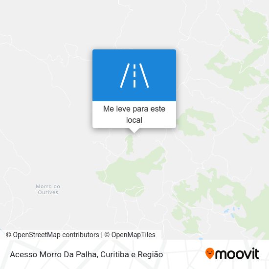 Acesso Morro Da Palha mapa