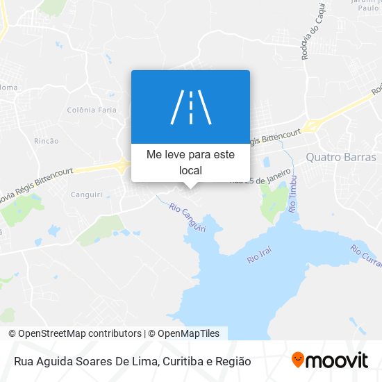 Rua Aguida Soares De Lima mapa