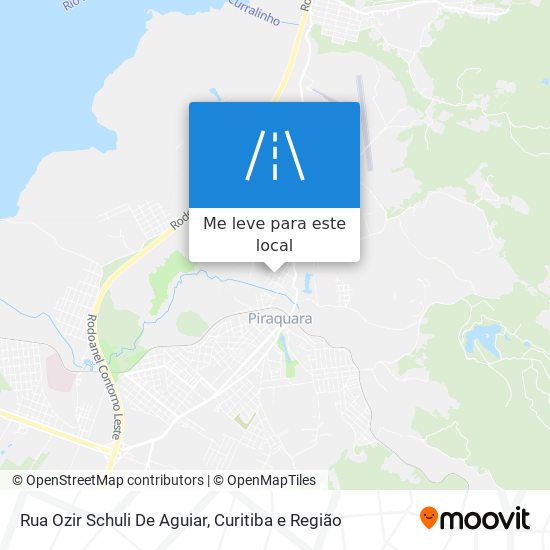 Rua Ozir Schuli De Aguiar mapa