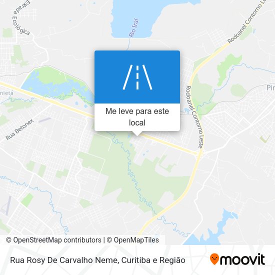Rua Rosy De Carvalho Neme mapa
