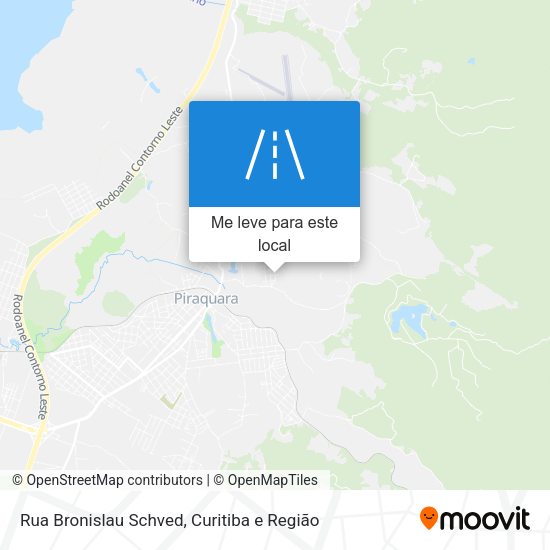 Rua Bronislau Schved mapa