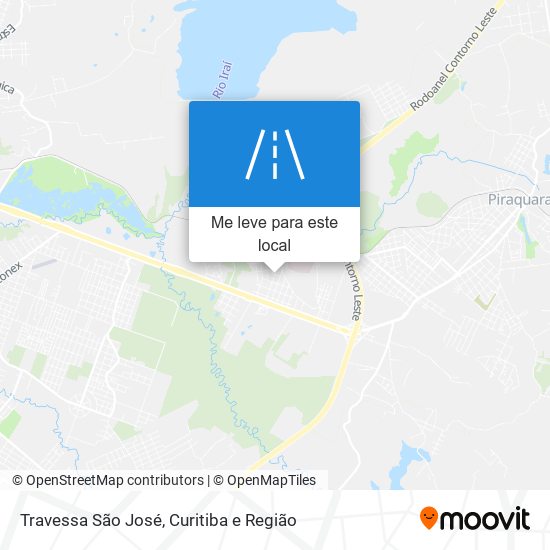 Travessa São José mapa