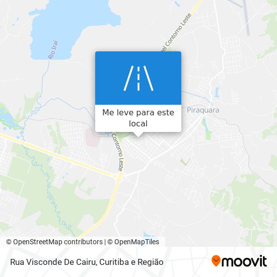 Rua Visconde De Cairu mapa