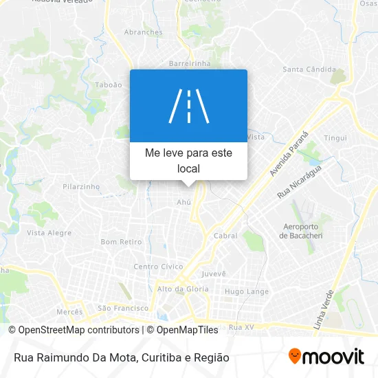 Rua Raimundo Da Mota mapa