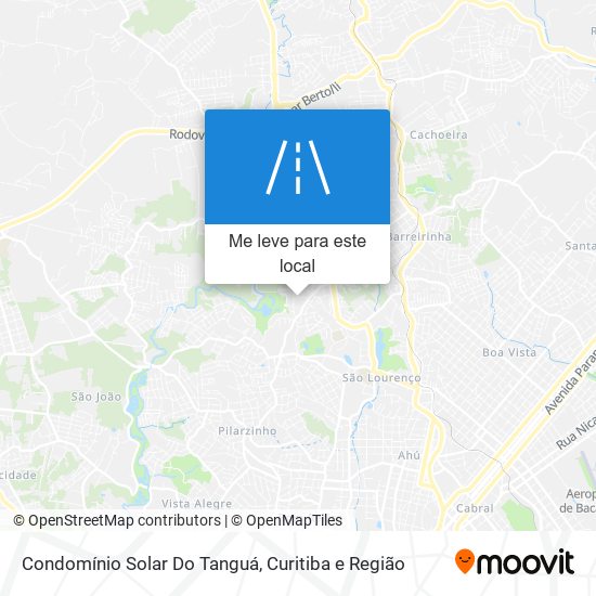 Condomínio Solar Do Tanguá mapa