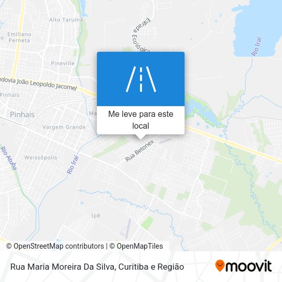 Rua Maria Moreira Da Silva mapa