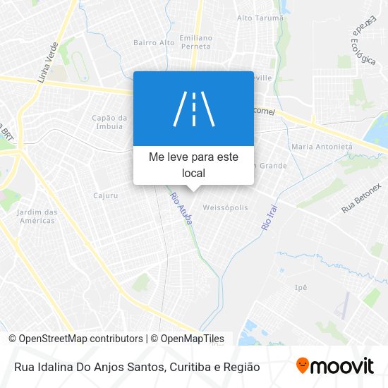 Rua Idalina Do Anjos Santos mapa