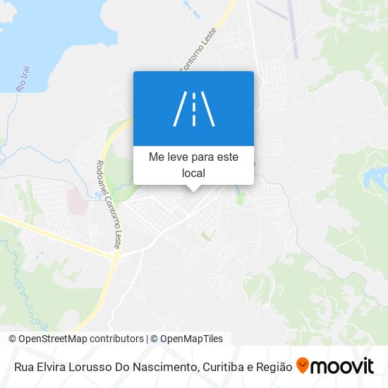 Rua Elvira Lorusso Do Nascimento mapa