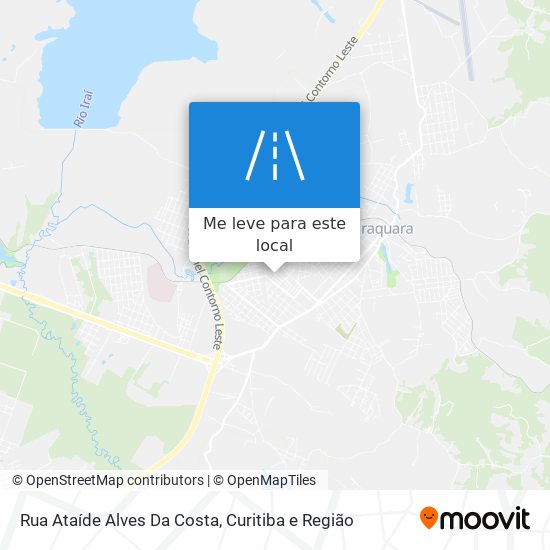 Rua Ataíde Alves Da Costa mapa