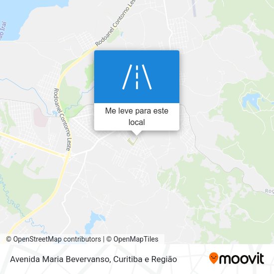 Avenida Maria Bevervanso mapa