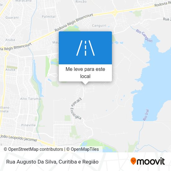 Rua Augusto Da Silva mapa