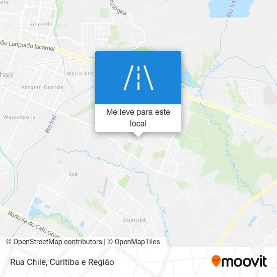 Rua Chile mapa