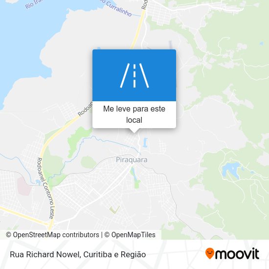 Rua Richard Nowel mapa