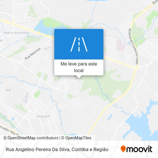 Rua Angelino Pereira Da Silva mapa