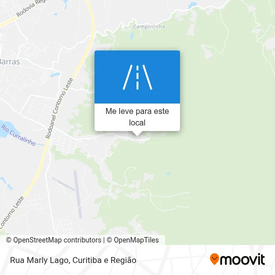 Rua Marly Lago mapa