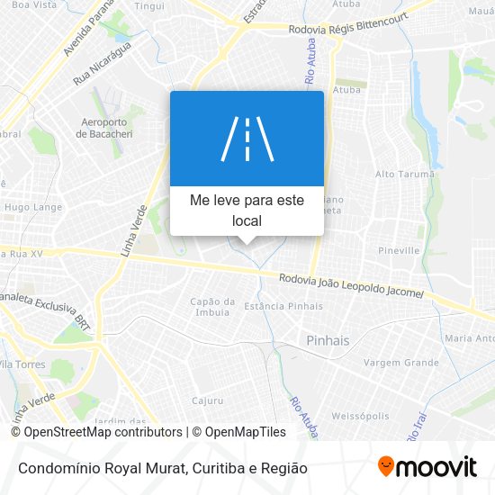 Condomínio Royal Murat mapa