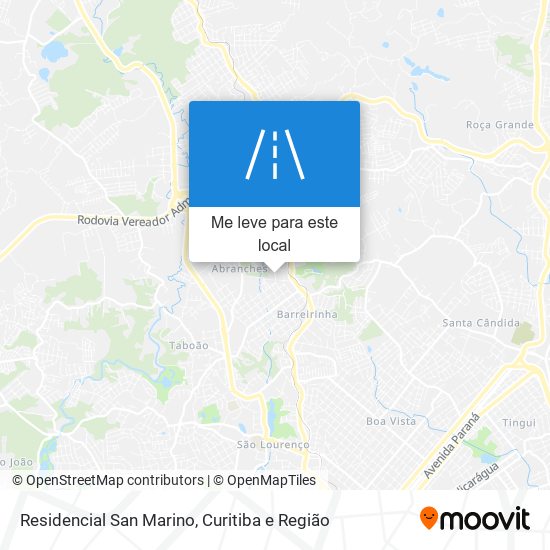 Residencial San Marino mapa