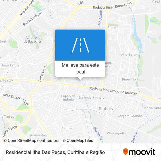 Residencial Ilha Das Peças mapa