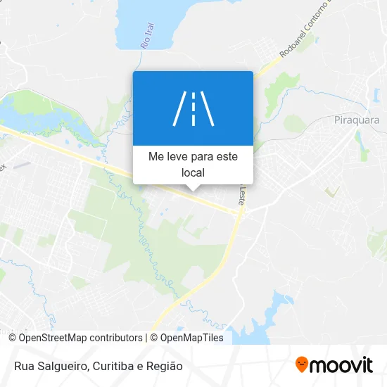 Rua Salgueiro mapa