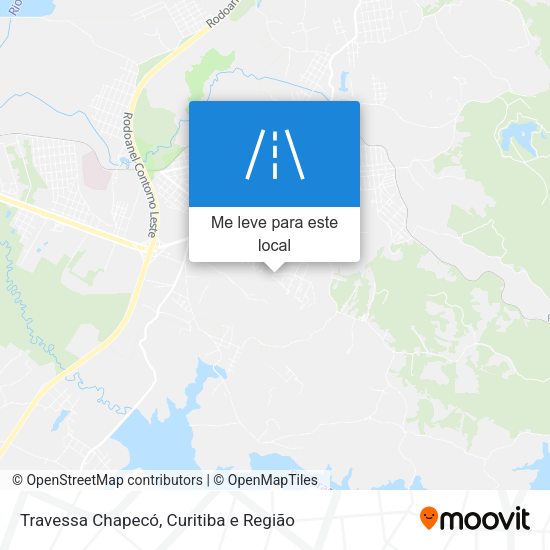 Travessa Chapecó mapa
