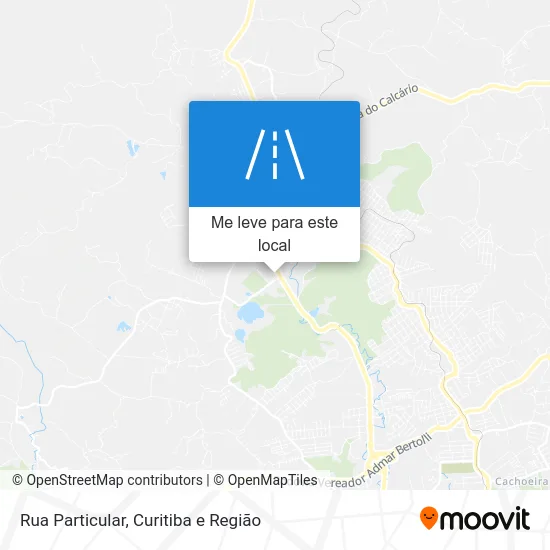Rua Particular mapa