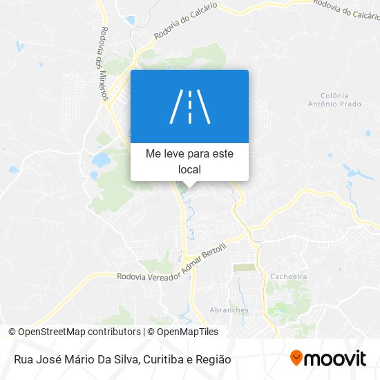 Rua José Mário Da Silva mapa