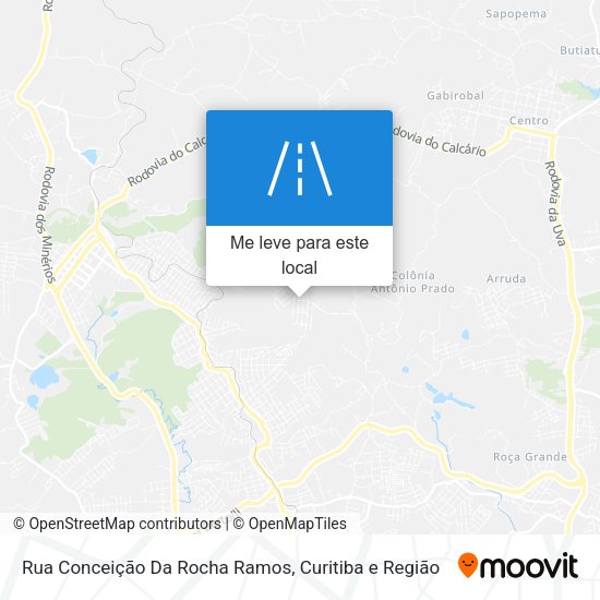 Rua Conceição Da Rocha Ramos mapa