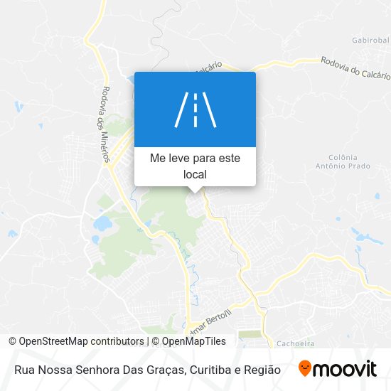 Rua Nossa Senhora Das Graças mapa