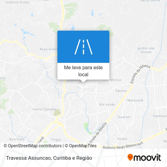 Travessa Assuncao mapa