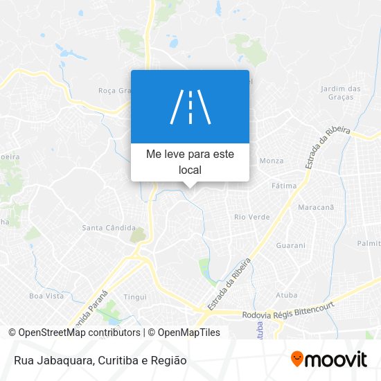 Rua Jabaquara mapa