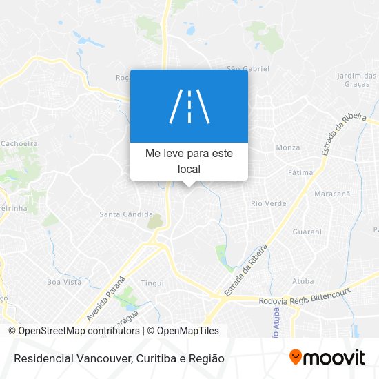Residencial Vancouver mapa