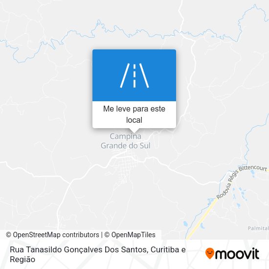 Rua Tanasildo Gonçalves Dos Santos mapa
